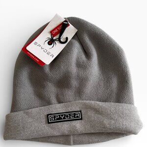 Spyder Gray Beanie BRAND NEW w/ TAG